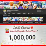 Ashish Vidyarthi Instagram - Can't Believe This!!! 😱😱😱 We are now a family of 1 Million. A journey that started 9 months ago on 1st of Nov.... Who would have thought we would come this far! Thank you to each and everyone who has travelled this journey with us... This wouldn't have been possible without you 🙏🏻😇 Here's wishing that we celebrate more inspiring journeys together... Because I love to travel with friends and you are my friend ❤️ Alshukran Bandhu, Alshukran Zindagi. #AshishVidyarthiActorVlogs #AshishVidyarthi #Vlogs #1M #Family #Love #youtube Mumbai, Maharashtra