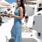 Ashrita Shetty Instagram - Happy day in a happy place 🌤🌊 Santorini, Greece