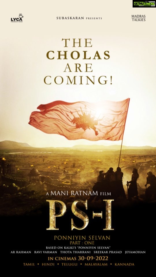 Ashwin Kakumanu Instagram - Look out! Brace yourself. Get ready for an adventure filled week! The Cholas are coming! #PS1 🗡@madrastalkies @lyca_productions #ManiRatnam @the_real_chiyaan @jayamravi_official @karthi_offl @aishwaryaraibachchan_arb @trishakrishnan @aishu__ @sobhitad | Prabhu | @r_sarath_kumar @actorjayaram_official @joinprakashraj | Jayachitra | @rahman_actor @iamvikramprabhu @lal_director @radhakrishnan_parthiban @riyazkhan09 @mohanraman0304 @arjunchidambaram @arrahman @r_varman_ | ThotaTharrani | @sreekar.prasad | Jeyamohan | @siva_ananth @brinda_gopal @ekalakhani | VikramGaikwad | @kishandasjewellery @ny_vfxwaala @redchillies.color @primevideoin