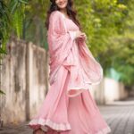 Athulya Ravi Instagram - 💖💖 #loveandloveonly💞 Lovely anarkali from @fiorebymalar_ 👗 M&H @mua_vijisharath 🥰 Clicked @pk_views 📸