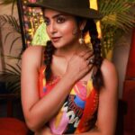 Avantika Mishra Instagram – Livin in color.🌈 

Styling @praptigarg 
Shot by @pranav.foto 
MUAH @divya_makeup_hair 
Outfit @advait_in
Earrings @shopamalgam.co 
Boots @_oblum_