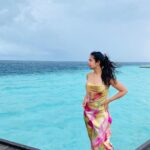 Avika Gor Instagram - “There’s a reason we don’t see the world in black and white” - Celerie Kemble At the most amazing @cocogirimaldives Planned by the best @pickyourtrail Clicked by my love @milindchandwani Could I be anymore lucky?🤞🏻 Cocogiri Island Resort
