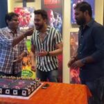 Bharath Instagram - Celebrating my birthday at @axess_filmfactory . Can’t ask for a better birthday !! Thanks @dillibabugovindaraj sir and @sakthi_msvel and team !! More updates on #miral soon !!