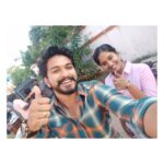 Brigida Instagram - #VELAN🎬 Shoot time selfies, The director 🎬 @kavinmoorthyk The HERO! @themugenrao Sathiyama nan soluren.....U gonna rock! 🔥