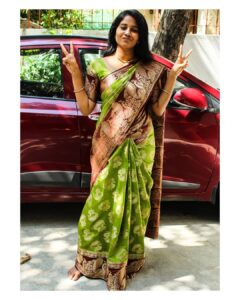 Brigida Instagram - All about "தமிழ் புத்தாண்டு"💚
Pc:@a.n.u_k 😘