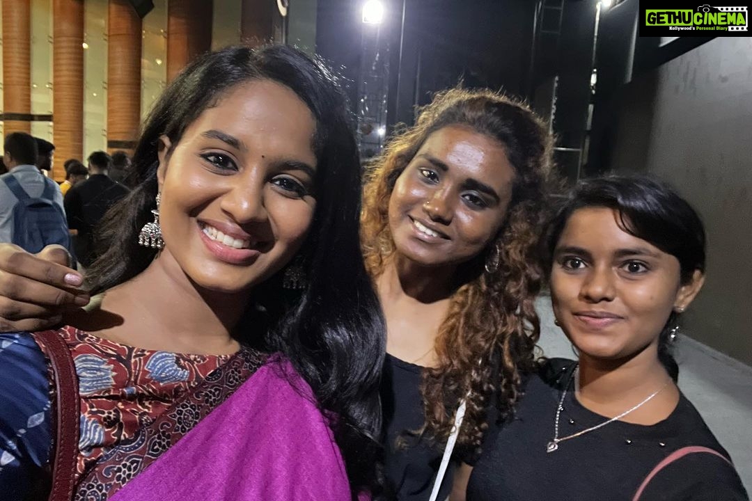 Brigida Instagram - All about the sINgle launch of #iravinnizhal #maayavathooyava