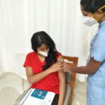 Brigida Instagram - # I'm done with my 2nd vaccination. 👍 Hope you heart's done aswell. Happy teacher's day❤ #vaccinationdone✔️ #covishield #getitdone #unity #healtheworld #world #love