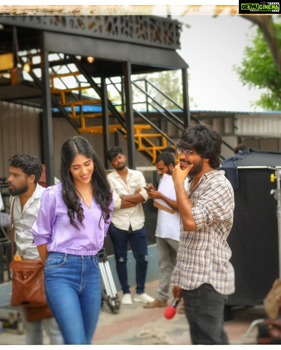 Chandini Chowdary Instagram - Thank you @gopinath_reddyy garu for trusting me with Saanvi I had an amazing time portraying her 💕