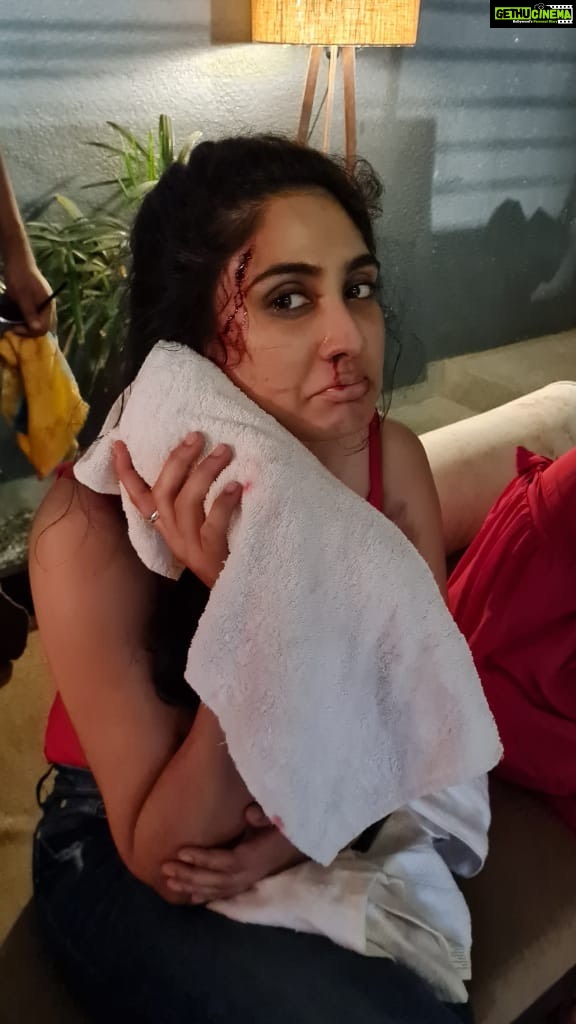 Deepti Sati Instagram - A small glimpse into the amount of prep a fight sequence requires 👊 Have got so many good comments for the climax fight for our movie IN only on @manoramamax A huge thankyou to @mukesh_rajha_only and his entire team! How brilliantly you taught us 🙏 Huge thanks for the encouragement and belief that I could pull this off @director_rajeshmohanan @rajesh.usha ❤️ And last but not the least at alll my Co star @om_kiaano for being such a sport Had an amazing time kickin ur ass and vice versa 😜 Watch IN now on @manoramamax