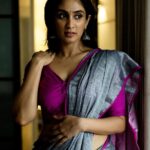 Deepti Sati Instagram - 🌧 Click : @clintsoman ❤️ Styled : @styledbyzoya_ Saree : @chaaya.in #moonsoonvibes☔️ #feels