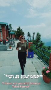 Devshi Khandur Instagram - Wanted to go far from the hustle and bustle of the city. I was in search of mountains and peace away from the crowd and stress of everyday life! I finally found it here at 'Tehri Retreat' by Himalayan Eco Lodges. It is situated between Kanatal and Tehri.  They have beautiful suite rooms which are almost like independent private cottages. I felt very alive here at 'Tehre Retreat'. With beautiful views and a lovely cup of tea, what more can i ask for! The video doesn't do much justice to this beautiful place. 
So people if you are looking for a peaceful cottage with amazing views, I strongly recommend 'Tehri Retreat' by 'Himalyan Eco Lodges' x ❤

#devshikhanduri #actor #traveller
#tehriretreat #himalyanecolodges #hotelreview #mustgo #mustvisit #view #goodforshoots #placestostay #uttarakhand #uttaralhandtourism #mountains #hotels #collaboration #huts #suites #cottages #uttarakhandheaven