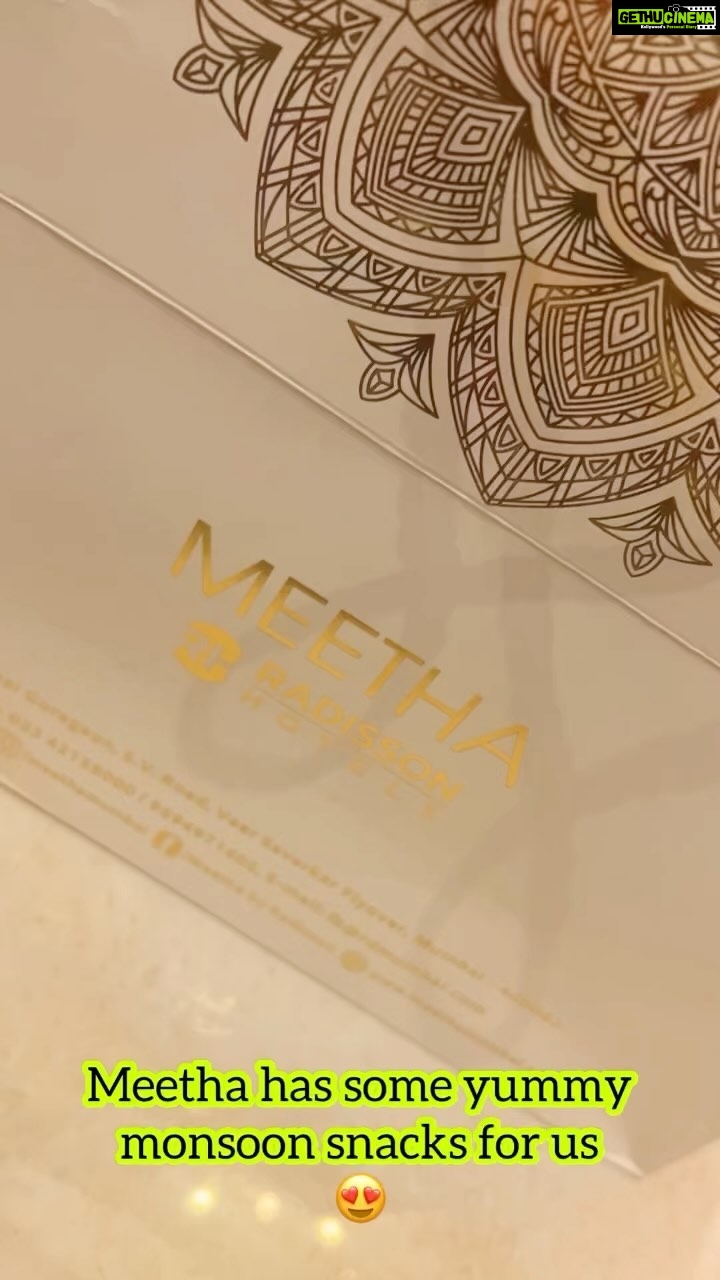 Dipika Kakar Instagram - Amazing Monsoon treats by @meethamumbai @radissongoregaon