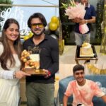 Dipika Kakar Instagram - When our favourites @ms.Dipika & @shoaib2087 celebrate we customise the #cakes for every #specialday !! Being a part of this beautiful family’s Occassionz is a pleasure always !! #edibleartbyrinku #dipikakakkar #birthdayreels #reelsvideo #shoaika #shoaibibrahim #dipikakakaribrahim #mumbaiigers #happybirthday #custommade #cakemasters #celebritycakes Mumbai, Maharashtra