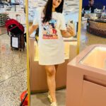 Divyanka Tripathi Instagram – A touristy airport photo dump… Mumbai – मुंबई