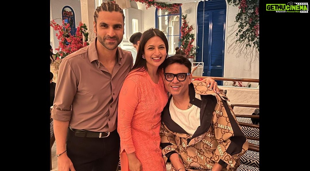 Divyanka Tripathi Instagram - New show, new excitement… Keep creating the kind of content you love unhindered @sandiipsikcand! 😍 Best wishes to you & @karanvgrover ♥️