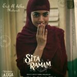 Dulquer Salmaan Instagram - #EidMubarak from our Rebellious #Afreen, to you and your family... #SitaRamam @hanurpudi @mrunalthakur @rashmika_mandanna @sumanth_kumar @tharunbhascker #ChalasaniAswaniDutt @composer_vishal #PSVinod #KotagiriVenkateswaraRao @mrsheetalsharma @vyjayanthimovies @swapnacinema @swapnaduttchalasani @priyankacdutt @sonymusic_south @tsunilbabu @ali_thohts @prasanth_ank7 @shreyaas_krishna @madhankarky @ashwathbhatt @sillymonksnt @geethagautham @anilandbhanu @ursvamsishekar @prasad_darling @mrinal96 @sheelapanicker026 @bendthespoonmarketing #SitaRamamFromAug5 #declassifiesonAUG5 #DulquerSalmaan #SitaRamamTelugu #SitaRamamTamil #SitaRamamMalayalam #SitaRamamMovie #EidAlAdha