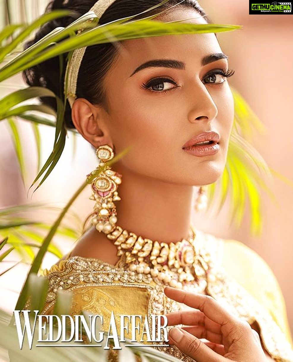 Erica Fernandes Instagram - When you focus of good the good gets better . For the cover of @wedding_affair Outfit by @ridhimabhasinofficial Jewellery by @raniwala1881 Stylist @shrushti_216 Hair by @hair_by_rahulsharma Photographer @amitkhannaphotography makeup by @Makeupby_tanvi Location @meluha_the_fern Artist Reputation management @shimmerentertainment Meluha The Fern Hotel