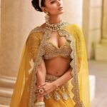 Erica Fernandes Instagram - When you focus of good the good gets better . For the cover of @wedding_affair Outfit by @ridhimabhasinofficial Jewellery by @raniwala1881 Stylist @shrushti_216 Hair by @hair_by_rahulsharma Photographer @amitkhannaphotography makeup by @Makeupby_tanvi Location @meluha_the_fern Artist Reputation management @shimmerentertainment Meluha The Fern Hotel