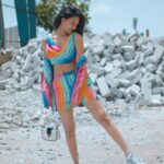 Erica Fernandes Instagram - Serving lunch time Photo buffet 📸😉 Outfit by @cincin_fashion Bag @bessielondonindia Shoes @adidasindia