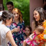 Evelyn Sharma Instagram - My best friend’s wedding 🥰🤩 and Ava’s first time meeting her German family & friends! 💖 The long journey from Australia to Europe was so worth it and our hearts are so full! 💞 home bound now 🏡 but we can’t wait to come back soon!