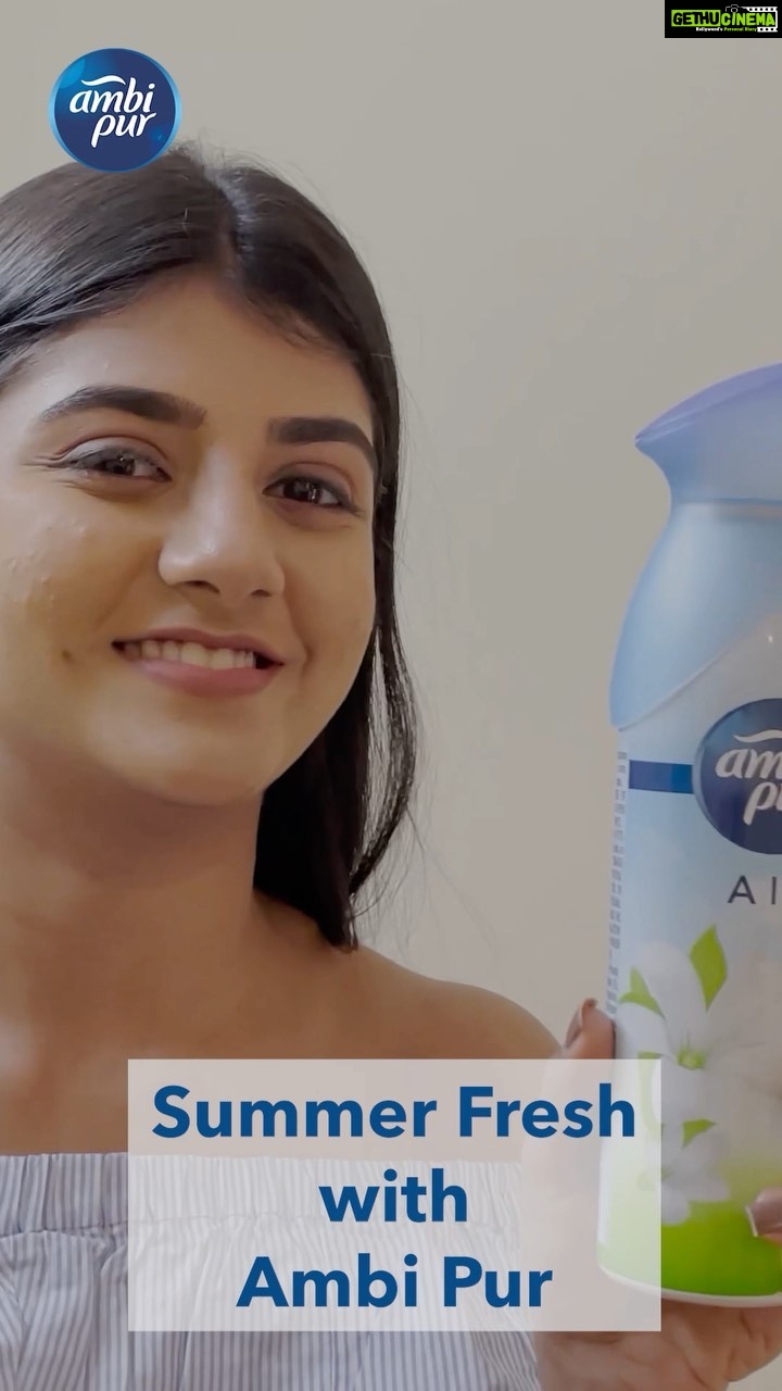 Gabriella Charlton Instagram - There’s so much to look forward to in summer! Beach vacations. Pool time. Straw hats and ice cream. Long days, short nights, sunshine, warm weather, and school holidays. But what if there’s some bad odour spoiling your summer. Get Ambi Pur’s Exotic Jasmine Air Freshner and enjoy fresh indoors. #AmbiPur #OdourEliminator #AirFreshener #RoomFreshener #Summer #fragrance