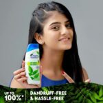 Gabriella Charlton Instagram - I love my long hair and I feel great when I style my hair. But there is one problem that comes with it, that’s dandruff. I have tried many remedies, but these pastes can be sticky and using different ingredients can be messy. Neem has always been a highly recommended anti-fungal ingredient and culturally used in so many remedies. Even my amma suggested this powerful ingredient for dandruff. I recently came across the NEW #HeadAndShoulders #Neem anti-dandruff shampoo by @headandshouldersindia and decided to give this a try instead! It smells so good, feels like Neem and it’s green! Now I can be really scalp brave when I style my hair. #HeadAndShouldersNeem #antidandruffshampoo