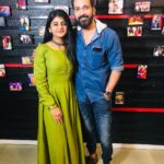 Gabriella Charlton Instagram - Congratulations @jithanramesh_official bro on #kalathilsanthipom by Super Good Films. A fun family entertainer. Watch it in theatres! Wearing @athiradesigns 🥰