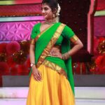 Gabriella Charlton Instagram - Pachai nirame pachai nirame 🌻 . Wearing @archana.karthick Hair @haripriyamakeupartist Jewellery @chennai.allcollections Photography @_.shabari._