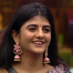 Gabriella Charlton Instagram - Charming as ever in @yoshnasbyela 's outfit. Hope you guys had a great weekend. Let's hope for a lot of fun next week. #biggbosstamil #biggbosstamil4