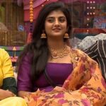 Gabriella Charlton Instagram - Happy Diwali, insta family! 💥❤😇 Enjoy this grand occasion with your loved ones and have a safe Diwali! Stay safe and stay healthy! Costume by @athiradesigns #biggbosstamil #biggbosstamil4