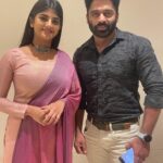 Gabriella Charlton Instagram - Thank you from Kavya and Parthiban! ✨ Outfit : @sdduniqueboutique_97 loved this pink suit 😍 Choker : @chennai.allcollections ✨
