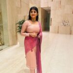 Gabriella Charlton Instagram - Thank you from Kavya and Parthiban! ✨ Outfit : @sdduniqueboutique_97 loved this pink suit 😍 Choker : @chennai.allcollections ✨