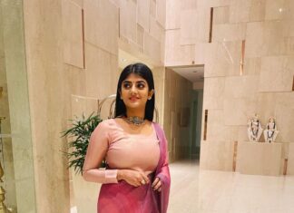 Gabriella Charlton Instagram - Thank you from Kavya and Parthiban! ✨ Outfit : @sdduniqueboutique_97 loved this pink suit 😍 Choker : @chennai.allcollections ✨