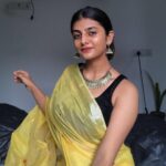Gabriella Charlton Instagram – Although the saree is not fully visible (self portrait issues 😛), I guarantee it’s so pretty. The colour compliments my skin tone and I had a great time.
Thank you @samvritha_collections for sending me this ♥️