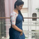 Gabriella Charlton Instagram - Kavya evlo nandri sonnalum pathadhu 🙏🏼❤️ Saree and blouse customised by @sdduniqueboutique_97 ✨