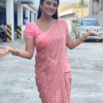 Gabriella Charlton Instagram – The only place you’ll see Kavya happy is my Instagram 😋

Saree by @sdduniqueboutique_97 thank you 🥰