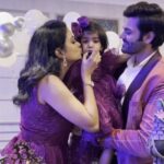 Ganesh Venkatraman Instagram - Celebrating my two angels👸 with their back to back birthdays!🥰❤️ Really a blessing isn't it? Sammy and Nisha's 👗 @sowmyz_couture ✨ #backtoback #birthdays #birthdaycelebration #birthdayreels #birthdaybabies #angels #wifey #daughter #daddaughter #junebirthdays #love #happiness #thirtythree #three #samaira #nishaganesh #ganeshvenkatram