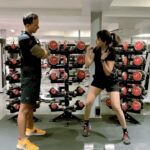 Genelia D'Souza Instagram - When you are arguing with your trainer that you can do better and fail miserably 🫣🫣🫣 Week-3 #gogenego “Do something today that your future self will thank you for”
