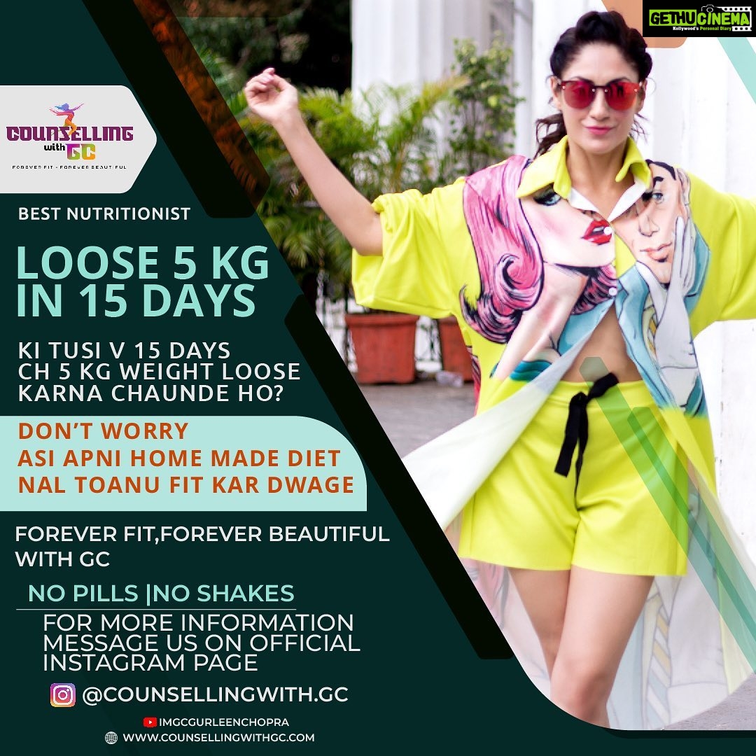 Gurleen Chopra Instagram - BELIEVE IT! YOU CAN CHANGE YOUR BODY WITHIN 15 DAYS NOW GIVE YOUR 15 DAYS TO LOSE 5 KGS 💯 JUST GC NATURAL DIET . Contact team @counsellingwith.gc @igurleenchopra . . . . . . . . . . . . . . . . . #5kg #healthy #homemadediet #healthybody #heathydiet #bestnutrition #weightloss #perfectfigure #womenhealth #homemadedietpackage #homemaderemedies #anxietyawareness #dailydietchart #transformation #obesity #obesitytips #bestnutritionist #motivation #counsellingwithgc #igurleenchopra #youtubeimgc