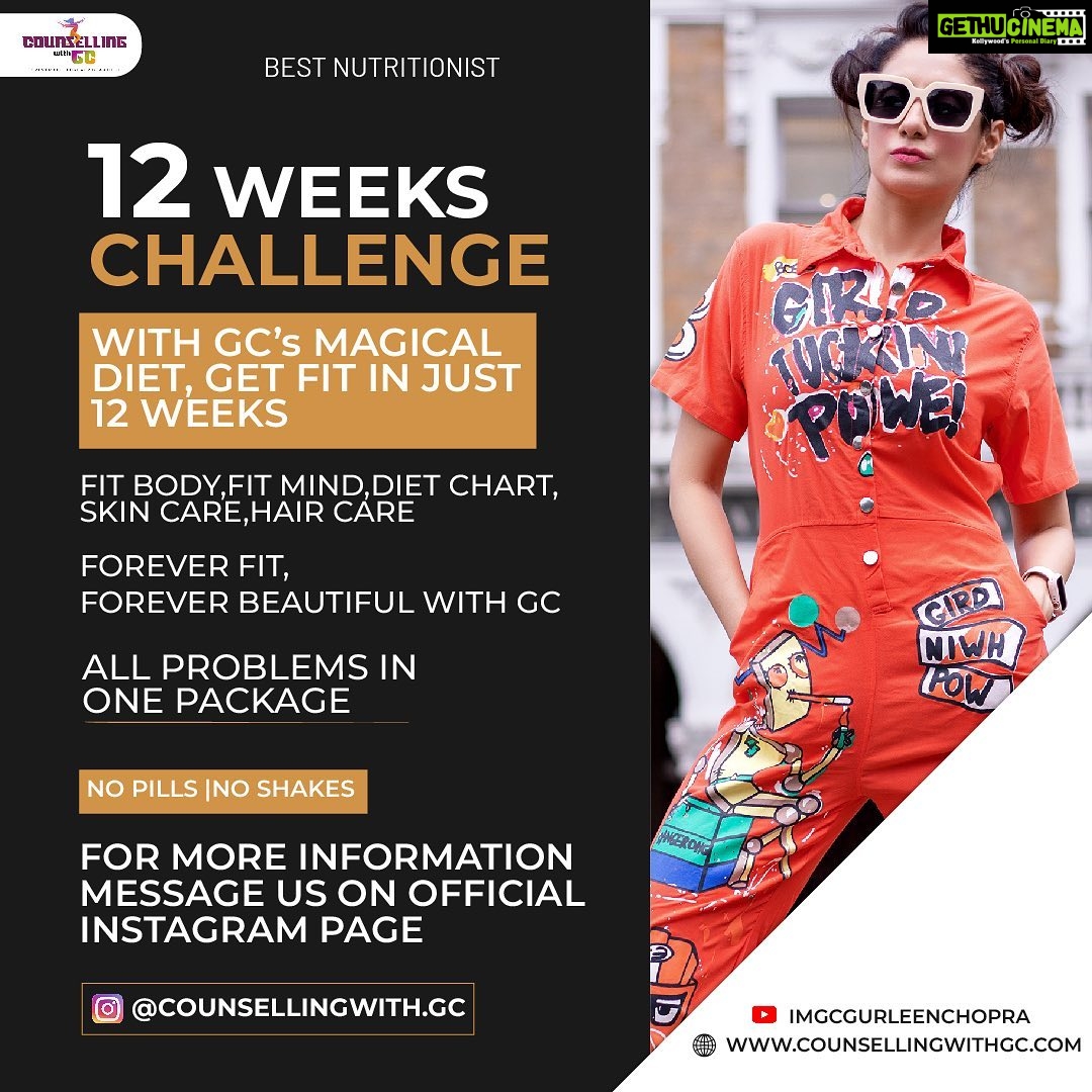 Gurleen Chopra Instagram - JUST 12 weeks STRAIGHT WITH ORGANIC DIET AND YOU GET A HEALTY & FIT LIFE THAN EVER π― JUST WITH GC NATURAL DIET π― . Contact team @counsellingwith.gc @igurleenchopra . . . . . . . . . . . . . . . . . #fullbodypackage #healthy #homemadediet #healthaddict #dietaddict #healthybody #heathydiet #bestnutrition #womenhealth #homemadedietpackage #homemaderemedies #90dayschallange #acnetips #fatlosstips #thyroidtips #anxietyawareness #dailydietchart #transformation #obesity #obesitytips #bestnutritionist #motivation #counsellingwithgc #igurleenchopra #youtubeimgc