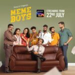 Guru Somasundaram Instagram - Meme boys 😎 Watch the story of Jumbo, Power, Mojo, and Julie, #MemeBoys, A SonyLIV Tamil Original, streaming on July 22nd exclusively on #SonyLIV. #MemeBoysOnSonyLIV @aadhitya_baaskar @namritha.mv @jayanth_1595 @siddharth_.babu @devadharshinibalamurugan @badavagopi @nikhilnair.1 @naan_dude @goks82 @rajiv_rajaram @rainshineentertainment