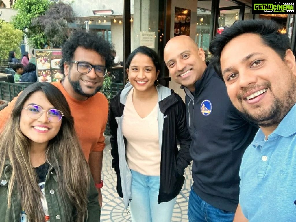 Haricharan Instagram - To thai food and meeting friends ! Pier 39