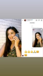 Harshika Poonacha Instagram - When you receive thumbs up and hugs from the greatest actor @actormaddy sir himself , it’s such an honour, Thankyou somuch #Madhavan sir 🙏 Means a lot ❤️