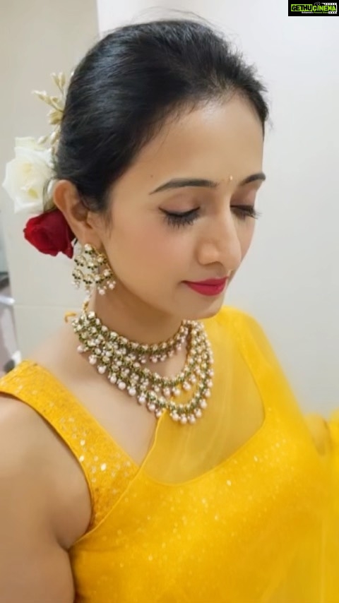 Harshika Poonacha Instagram - This edit 🙈 Bangalore, India