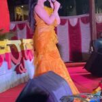 Harshika Poonacha Instagram - @harshikapoonachaofficial ma’am rocked the stage with her appearance at @rvcollegeofengineering ♥️♥️♥️ . . . #trending #college #fest #kannada #rajyothsava #event RV College of Engg