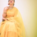 Harshika Poonacha Instagram - #Raajakumari vibes ♥️ Joy Alukkas, MG Road