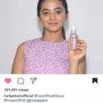 Helly Shah Instagram - Ths Hyaluronic Acid serum by L’Oreal Paris has been my go to favourite serum since months now at this point . The skin feels so much better , plump and hydrated at all times . The Hyaluronic Acid molecules in it instantly hydrates , plumps the skin and also reduces fine lines by 60% with regular use . It honestly DOES WHAT IT SAYS . You should definitely go and grab it right away. #collab #PowerofHA #skincare @lorealparis