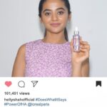 Helly Shah Instagram – Ths Hyaluronic Acid serum by L’Oreal Paris has been my go to favourite serum since months now at this point . The skin feels so much better , plump and hydrated at all times . 

The Hyaluronic Acid molecules in it instantly hydrates , plumps the skin and also reduces fine lines by 60% with regular use . It honestly DOES WHAT IT SAYS . 

You should definitely go and grab it right away.

#collab #PowerofHA #skincare @lorealparis