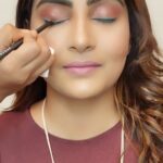 Himaja Instagram - "My glam look using SUGAR Cosmetics" @trysugar MOU @vinusha_makeoverartistry ❤️ And use hastags #NewAtSUGAR #SUGARCosmetics #TrySUGAR #getreadywithme #beauty #makeup #confidence
