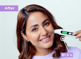 Hina Khan Instagram - Hydrated skin is the key to reducing fine lines and what better than my favourite Hyaluronic Acid Serum by L'Oreal Paris. It instantly hydrates and replumps and reduces fine lines by 60% #PowerOfHA #Skincare #Collab